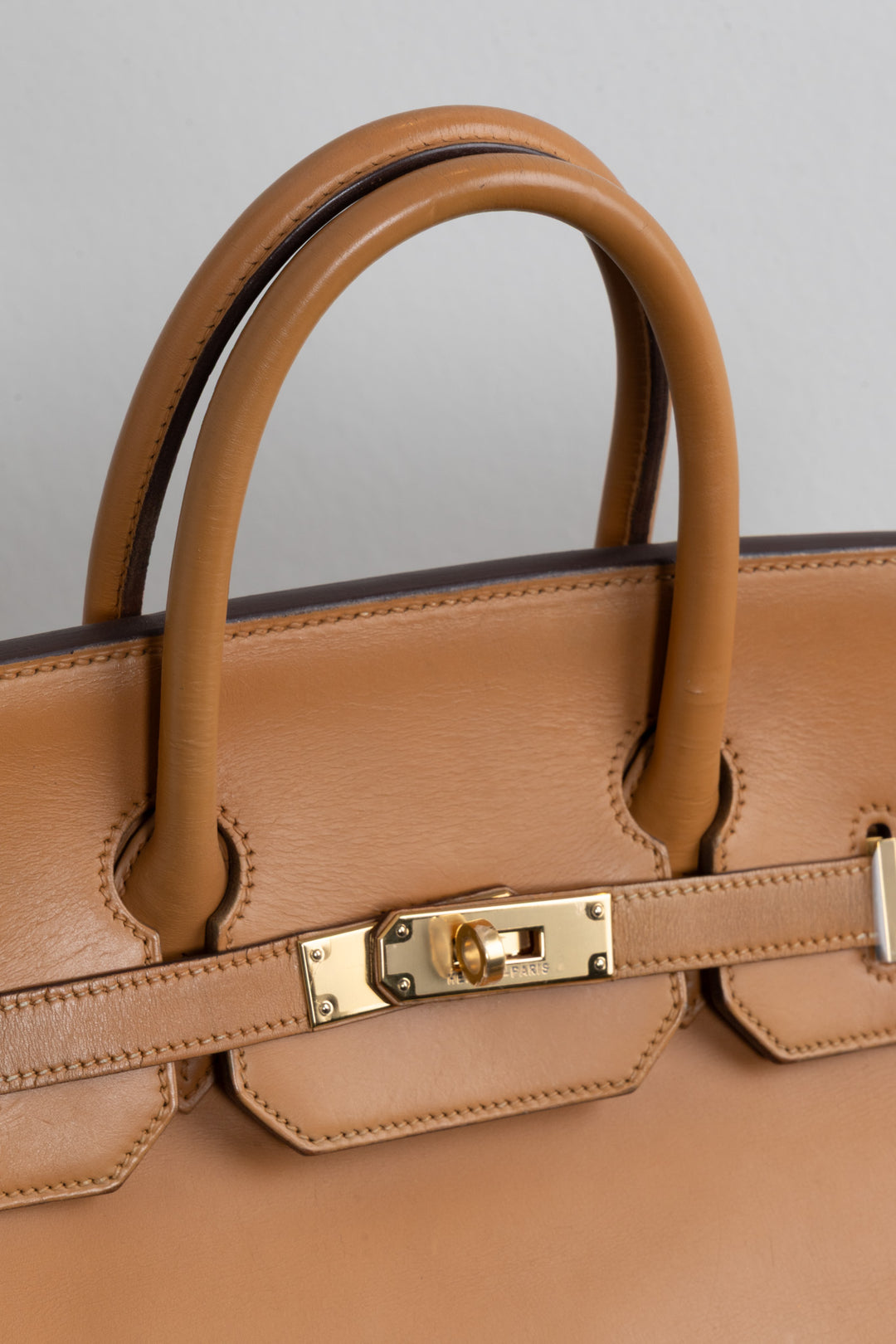 HERMÈS Birkin 32 Retour HAC Barénia Naturel