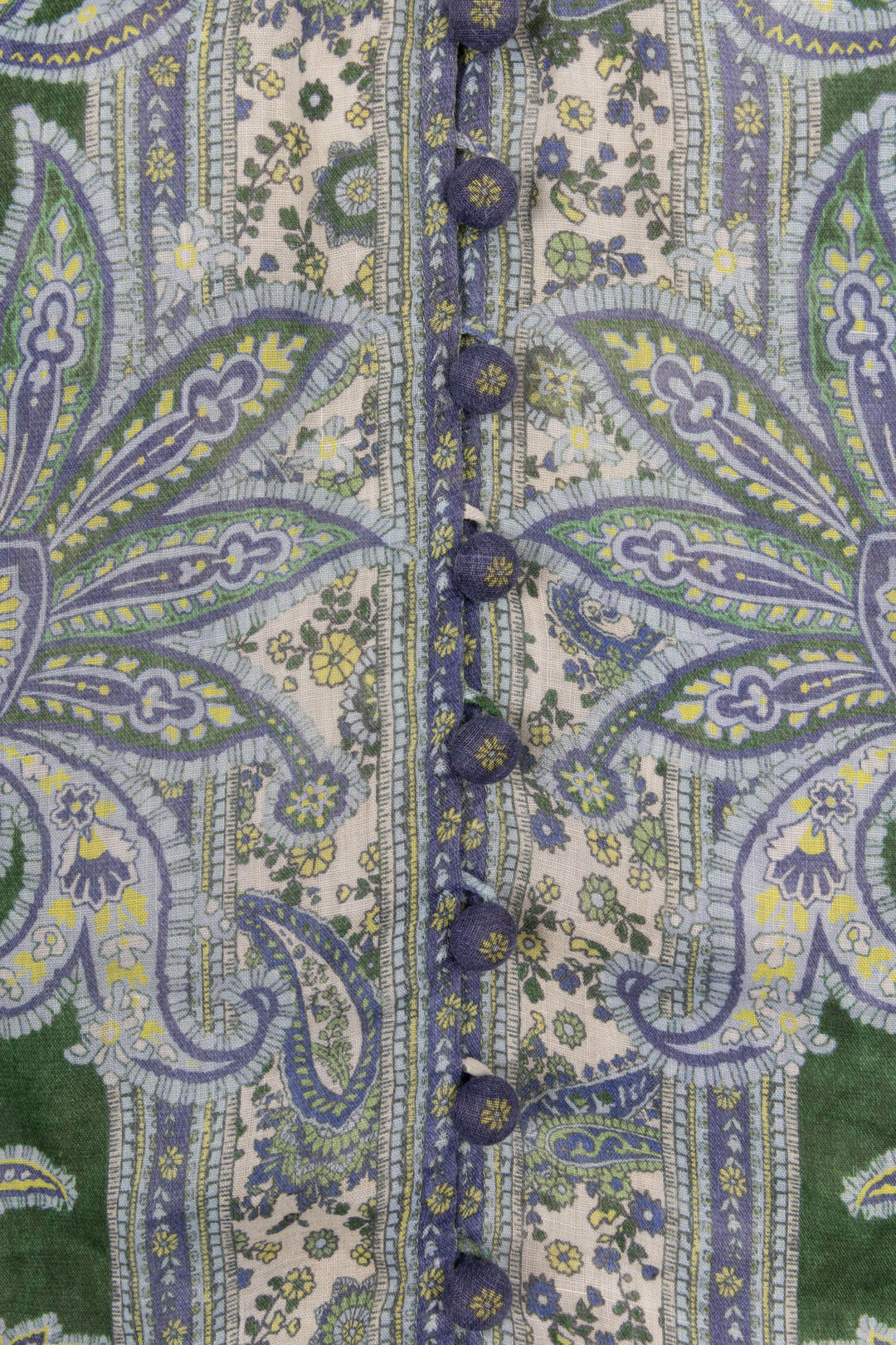ZIMMERMANN Paisley Print Shirt Green