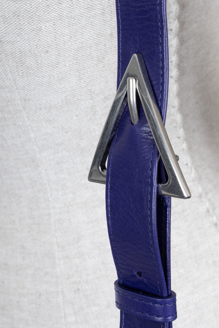 BOTTEGA VENETA Cassette Intrecciato Leather Nylon Purple