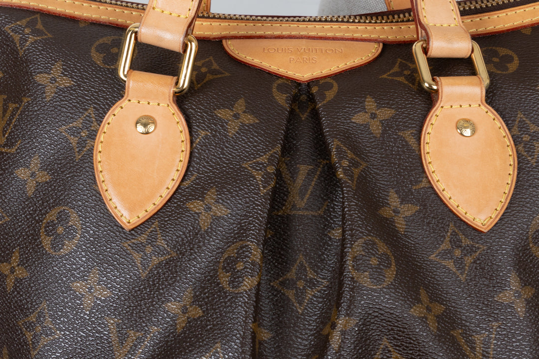 LOUIS VUITTON Palermo Bag MNG Canvas