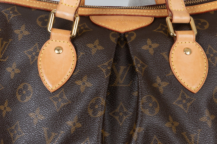 LOUIS VUITTON Palermo Bag MNG Canvas