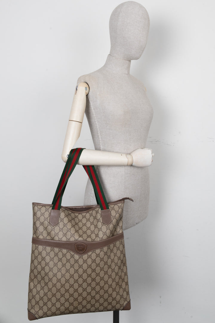 Sac cabas en toile GUCCI Supreme