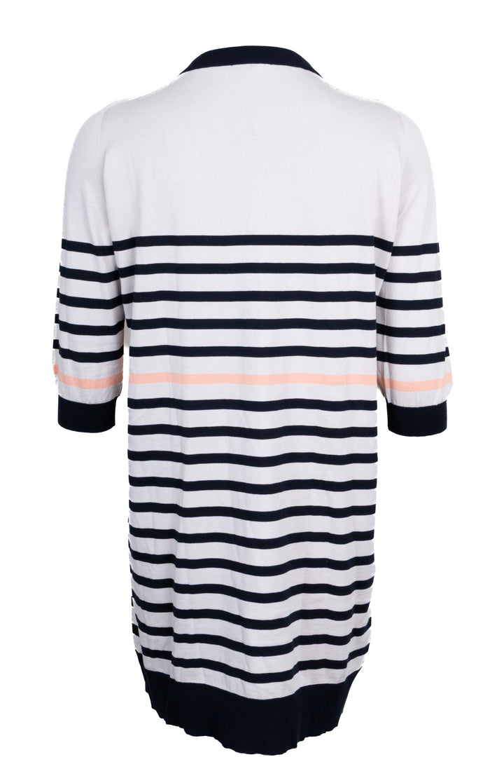 LOUIS VUITTON Bow Detail Striped Dress Multicolor