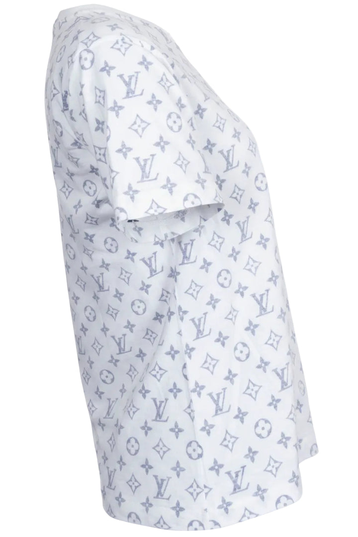 LOUIS VUITTON MNG Chemise Blanc Gris