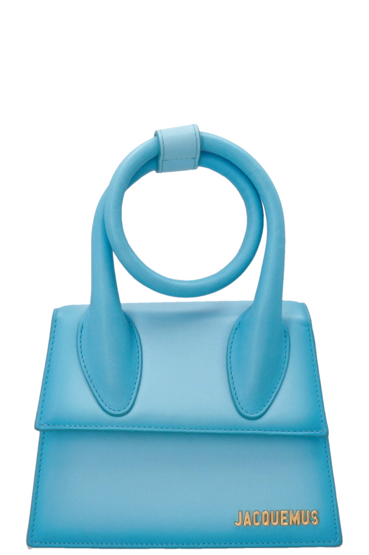 JACQUEMUS Sac Le Chiquito en cuir bleu radieux