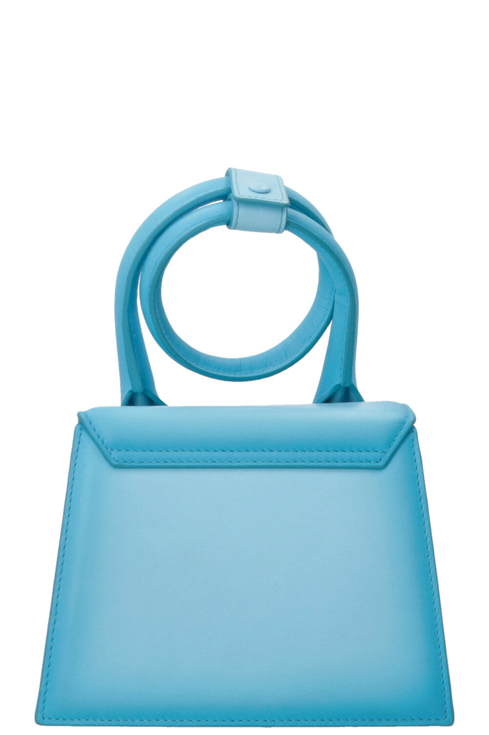 JACQUEMUS Sac Le Chiquito en cuir bleu radieux