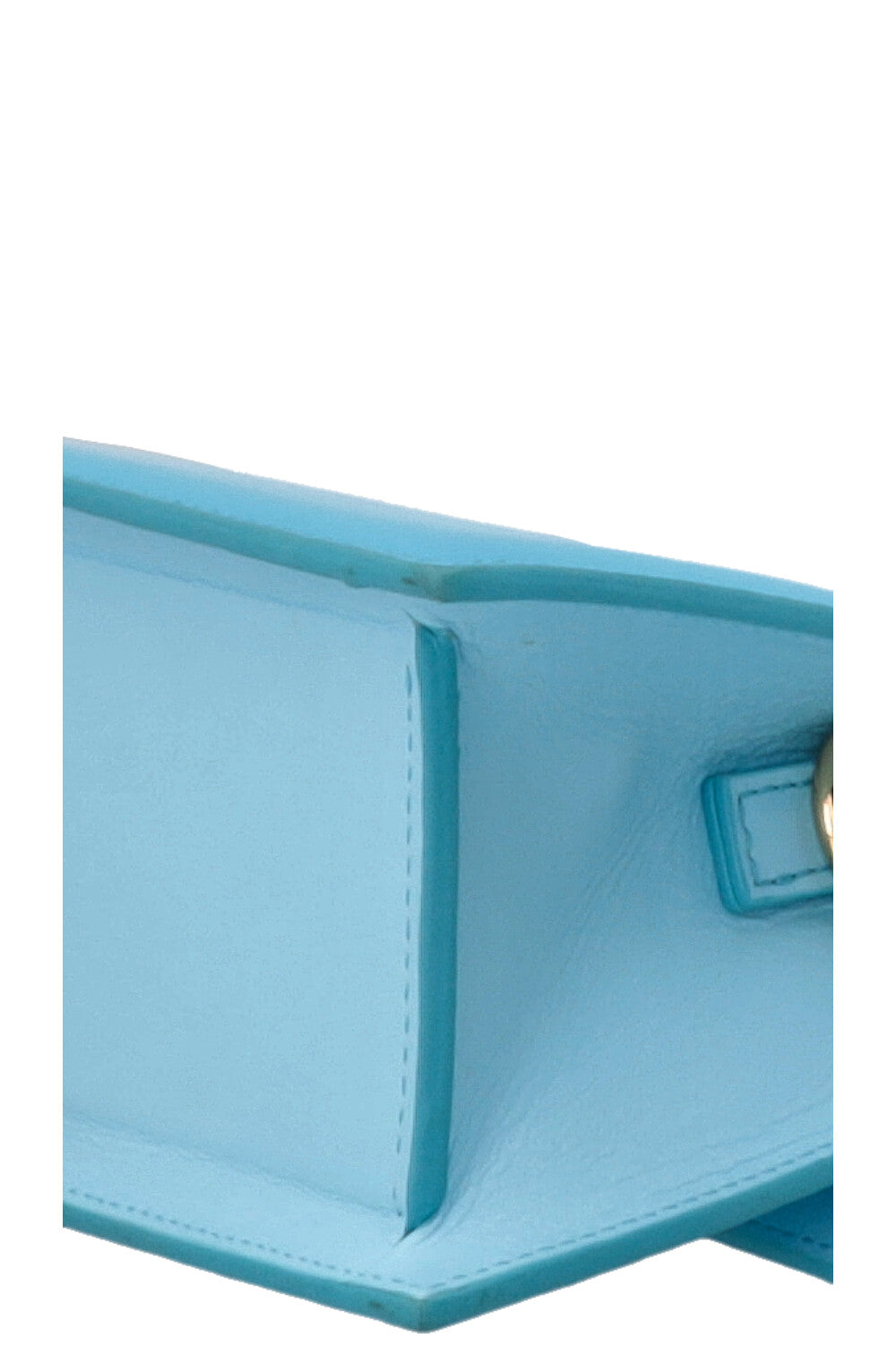 JACQUEMUS Sac Le Chiquito en cuir bleu radieux