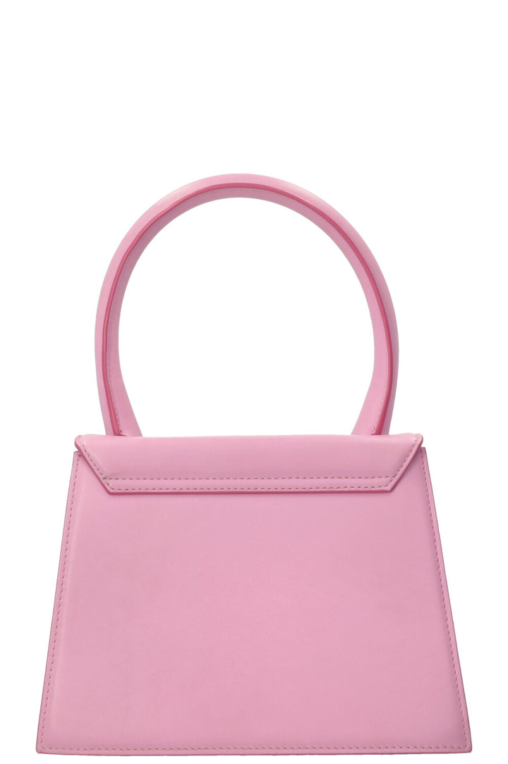 JACQUEMUS Sac bandoulière Le Grand Chiquito en cuir rose