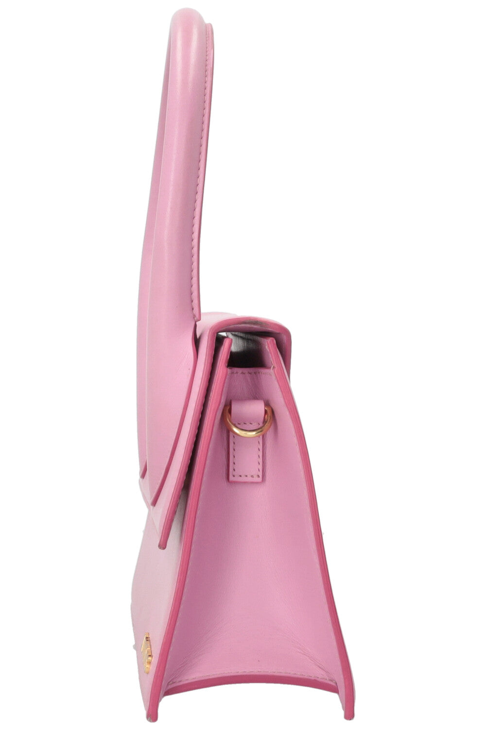 JACQUEMUS Sac bandoulière Le Grand Chiquito en cuir rose