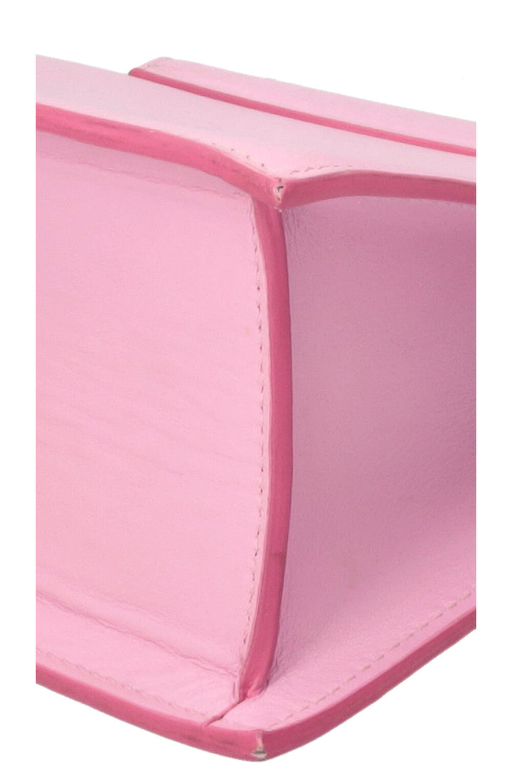 JACQUEMUS Sac bandoulière Le Grand Chiquito en cuir rose