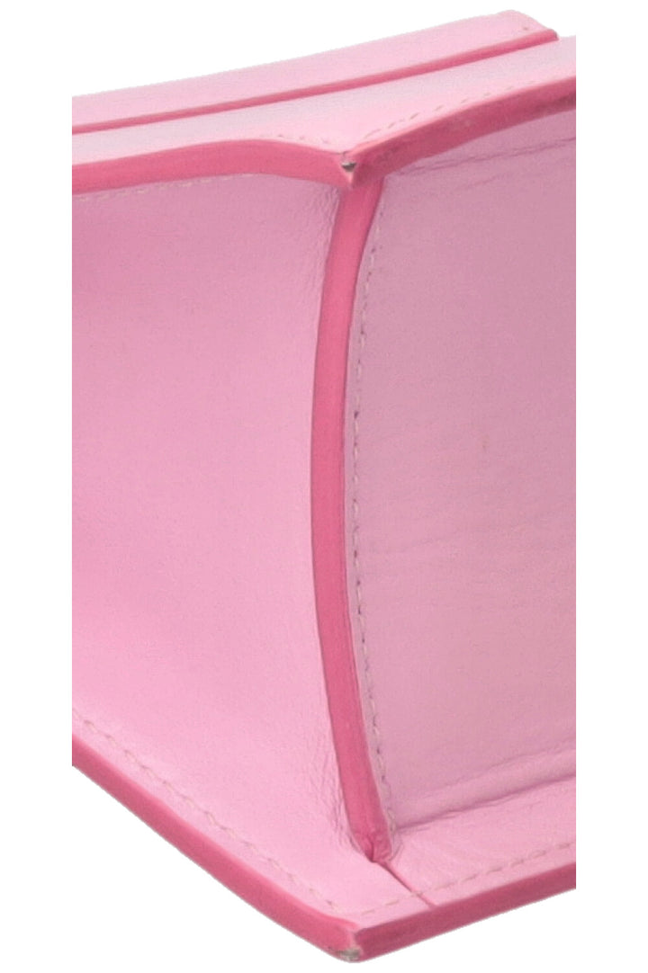 JACQUEMUS Sac bandoulière Le Grand Chiquito en cuir rose