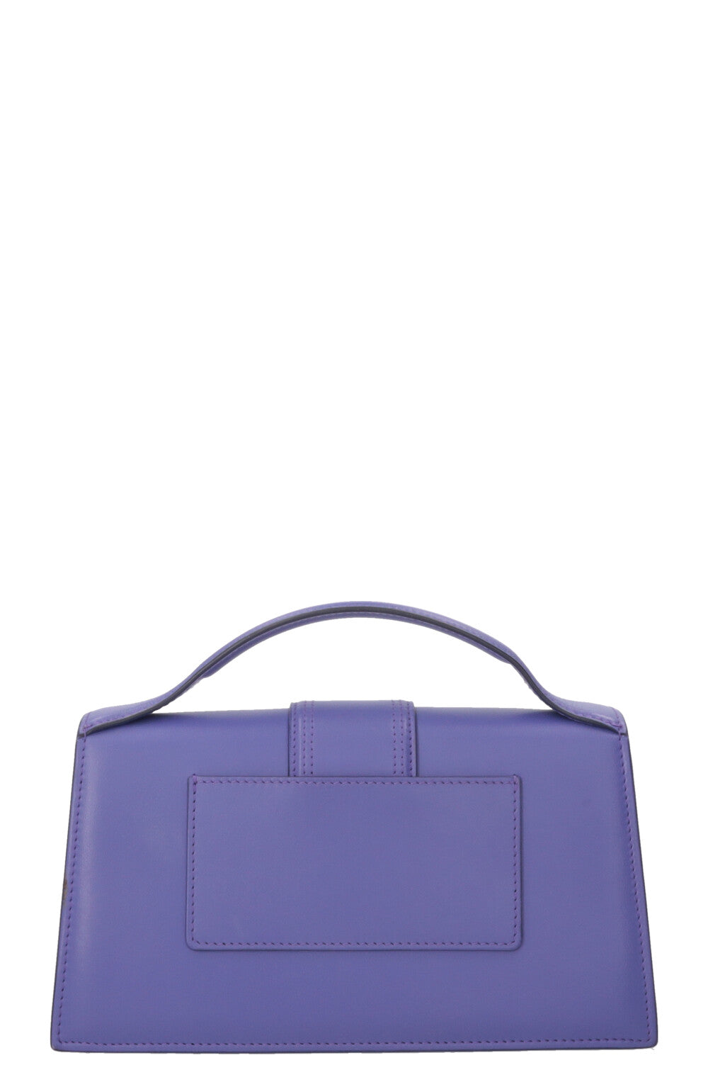 JACQUEMUS The Large Bambino Crossbody Bag Leather Purple