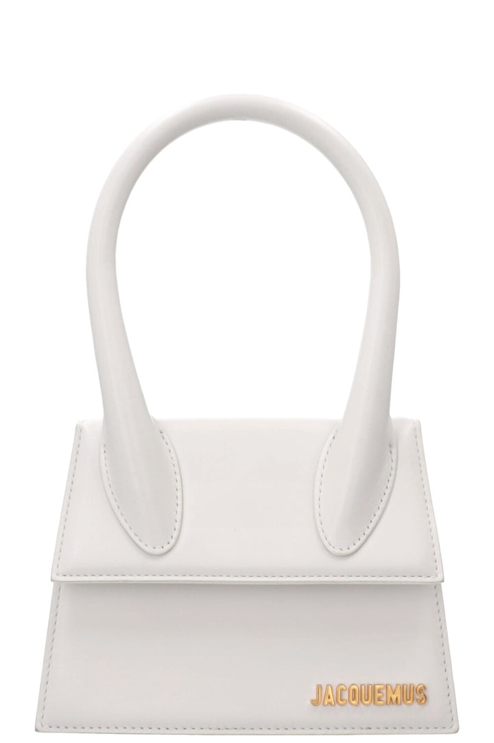 JACQUEMUS Le Chiquito Medium Leather White