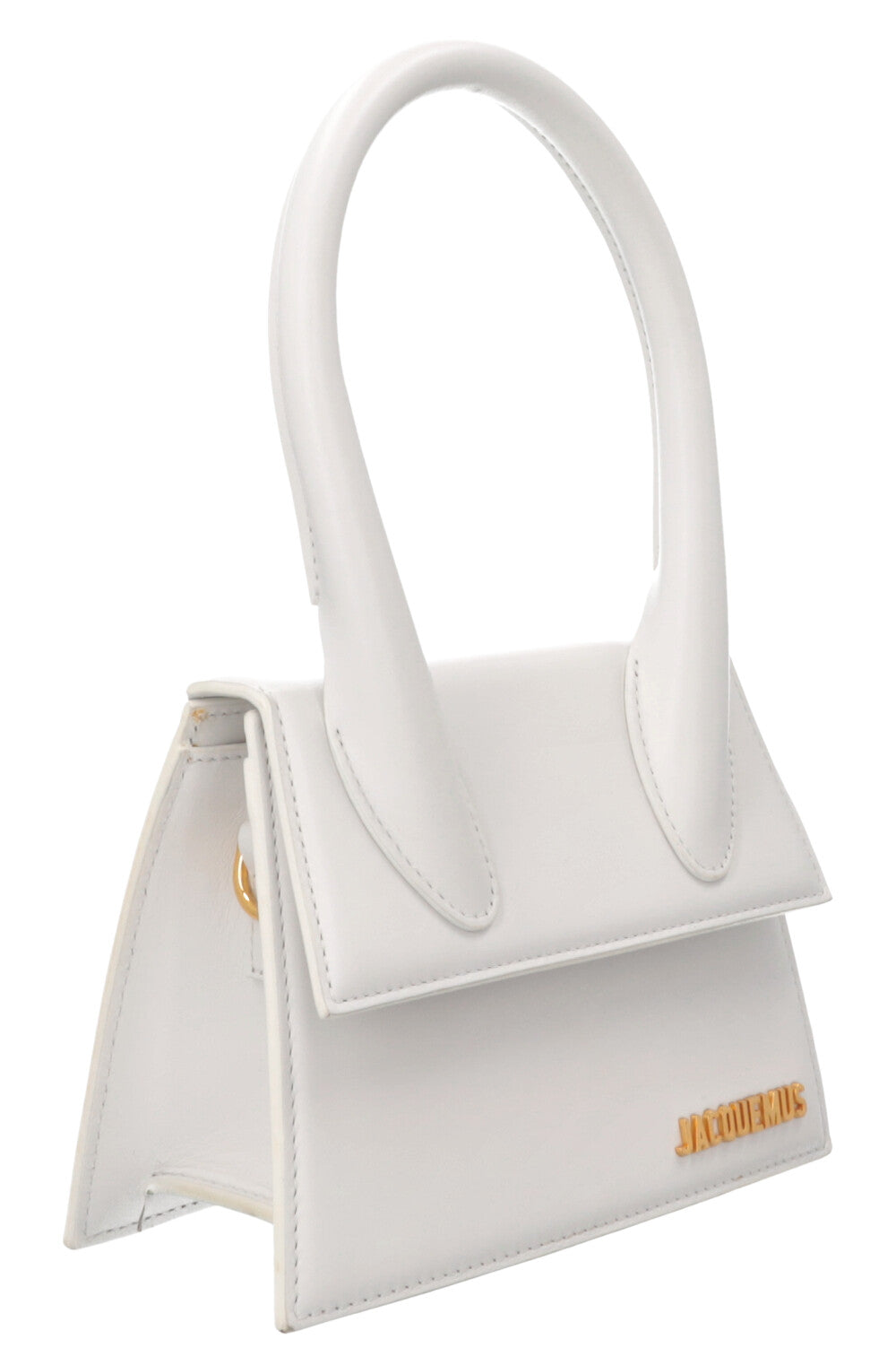 JACQUEMUS Le Chiquito Medium Leather White