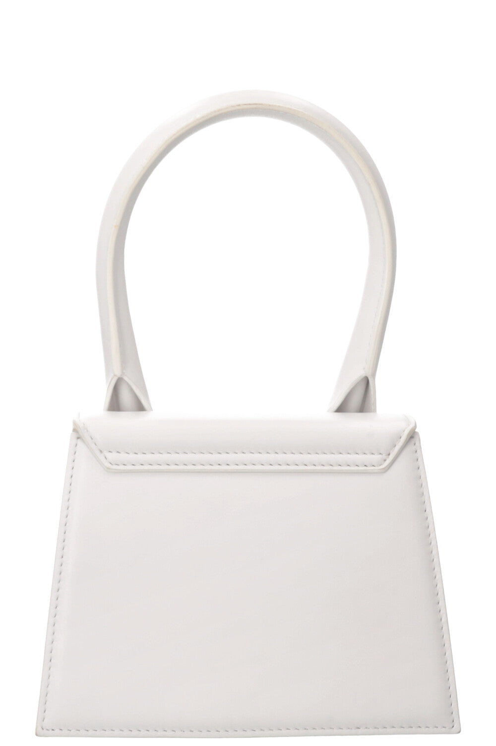JACQUEMUS Le Chiquito Medium Leather White