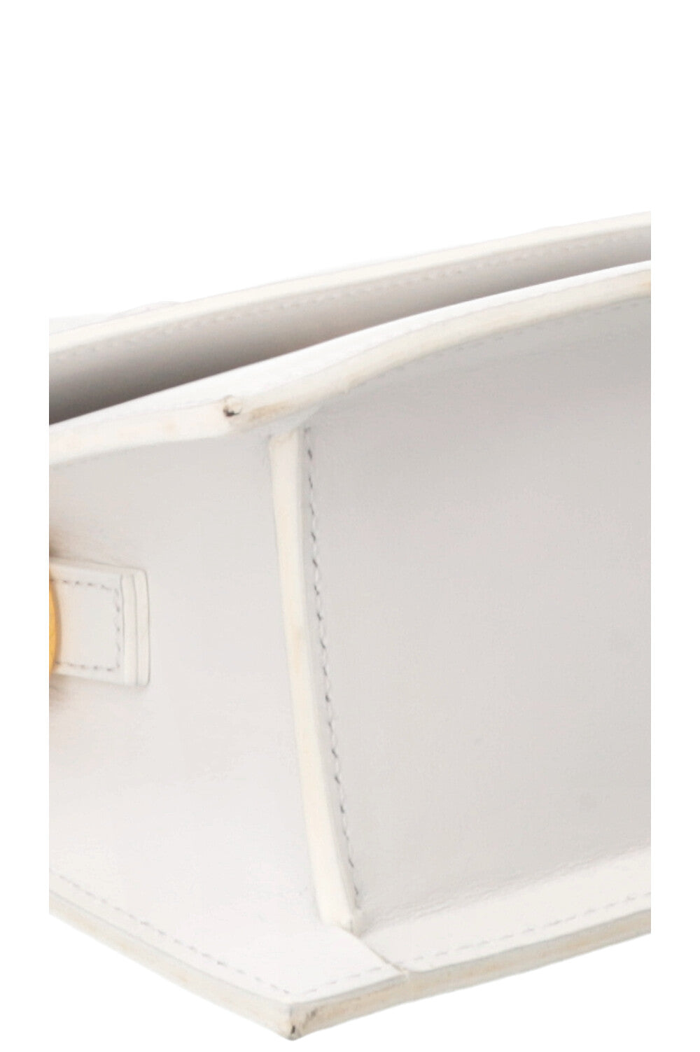 JACQUEMUS Le Chiquito Medium Leather White