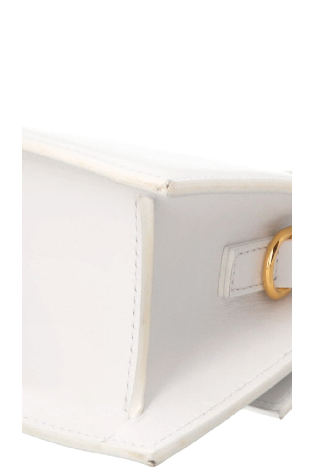 JACQUEMUS Le Chiquito Medium Leather White