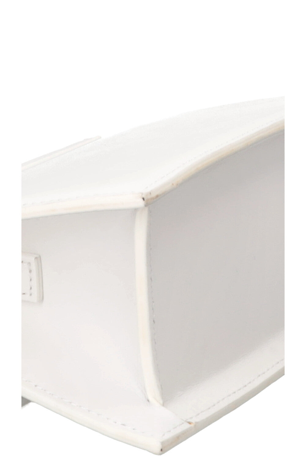 JACQUEMUS Le Chiquito Medium Leather White