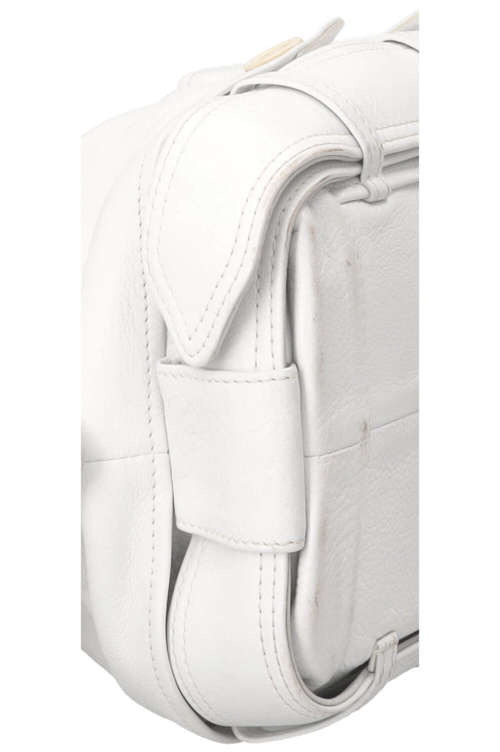JEAN PAUL GAULTIER Vintage Trench Coat Shoulder Bag Leather White