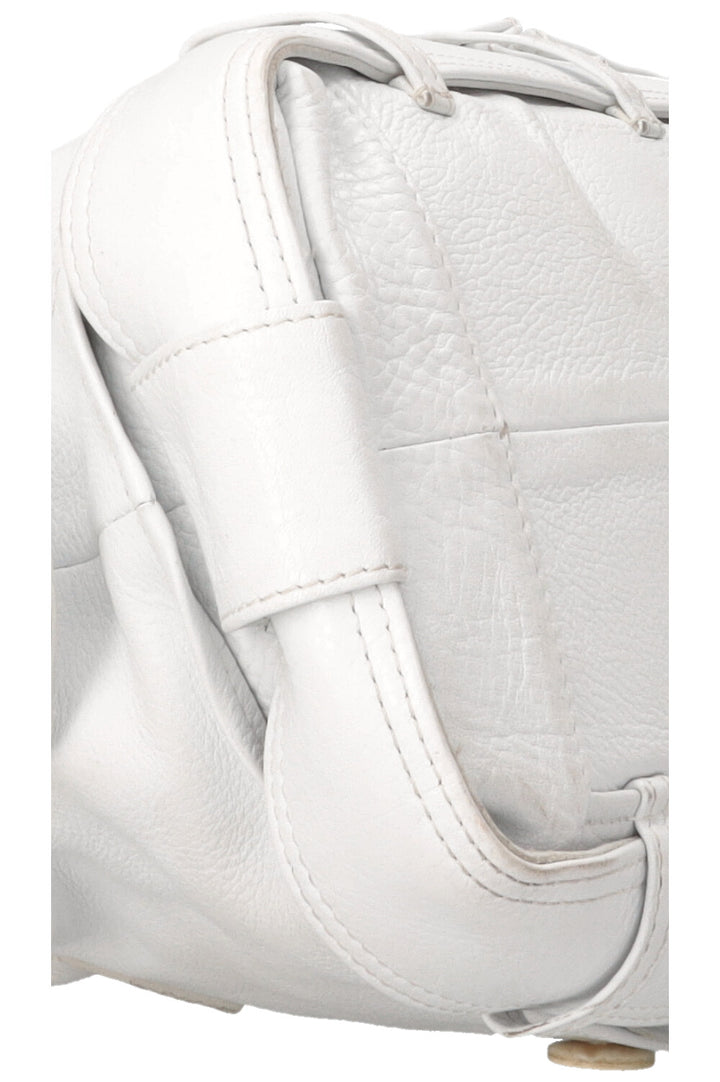 JEAN PAUL GAULTIER Vintage Trench Coat Shoulder Bag Leather White
