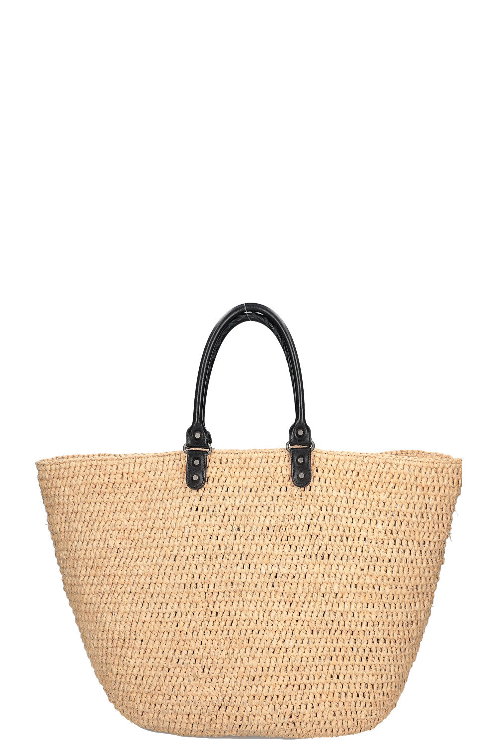 BALENCIAGA Panier Tote Bag Raffia