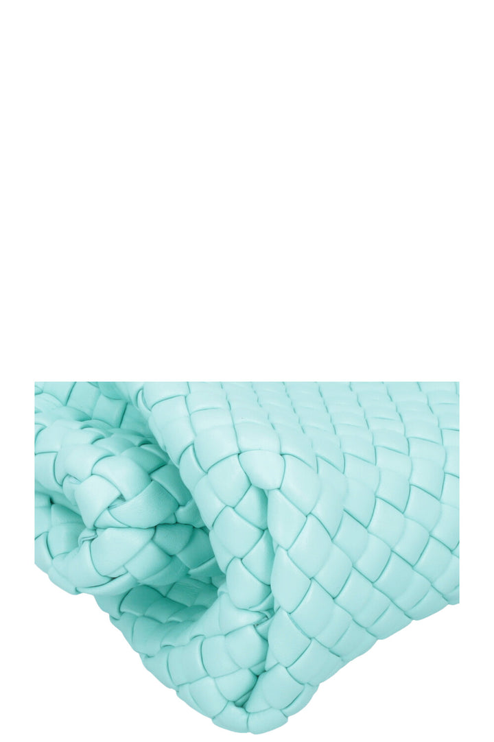 BOTTEGA VENETA Mini Handle Intrecciato Turqoise