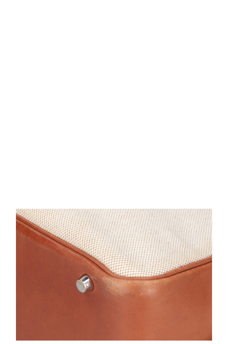 HERMÈS Plume 32 Canvas Barenia
