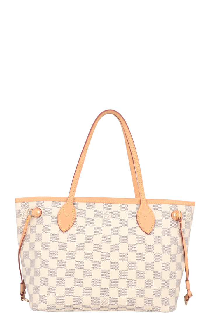 LOUIS VUITTON Neverfull PM Damier Azur