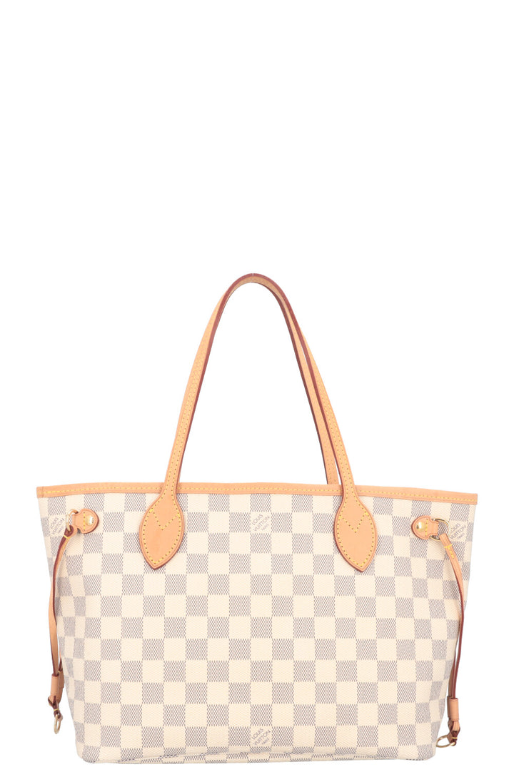 LOUIS VUITTON Neverfull PM Damier Azur