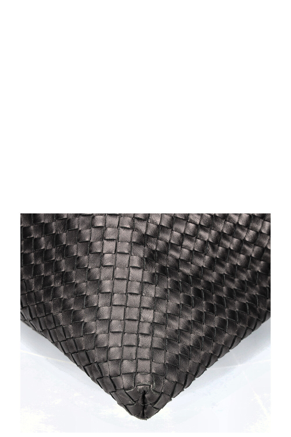 BOTTEGA VENETA Intrecciato Circle Convertible Bag Black