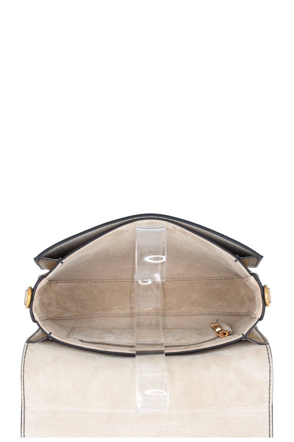 CHRISTIAN DIOR Dio(R)evolution Bag Leather Gold