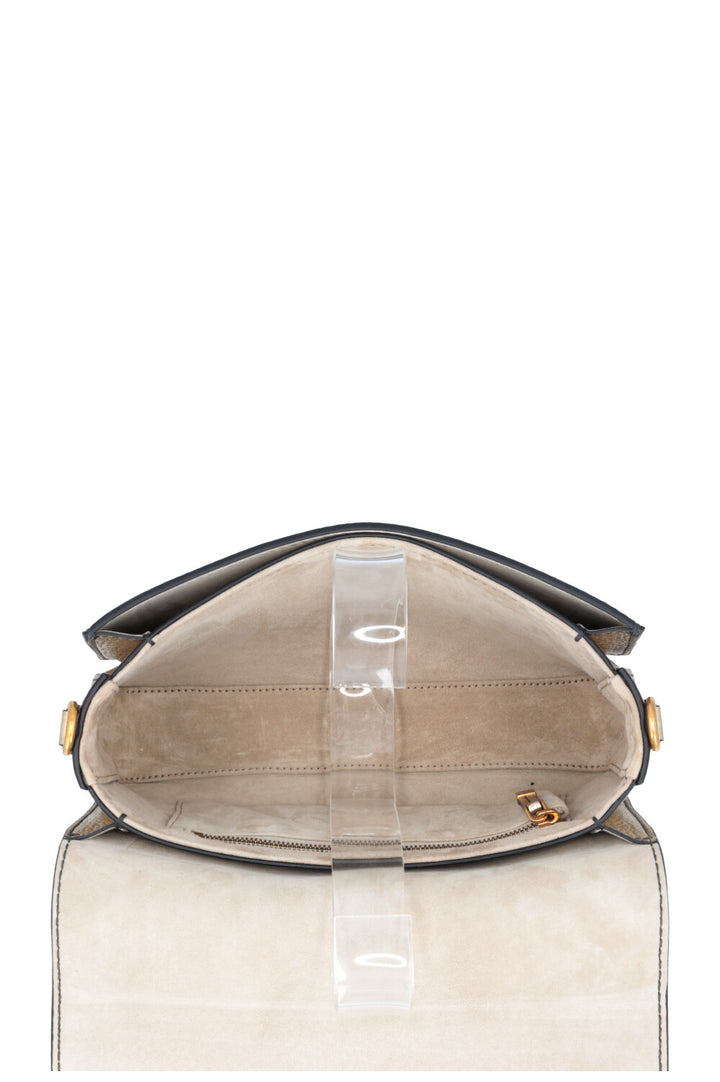 CHRISTIAN DIOR Dio(R)evolution Bag Leather Gold