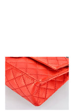 CHANEL Reissue 2.55 Stitch It Flap Bag Red
