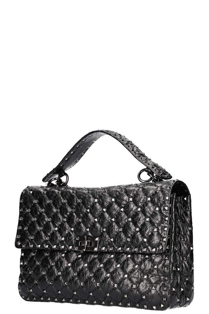 VALENTINO Rockstud Spike Bag Large Black