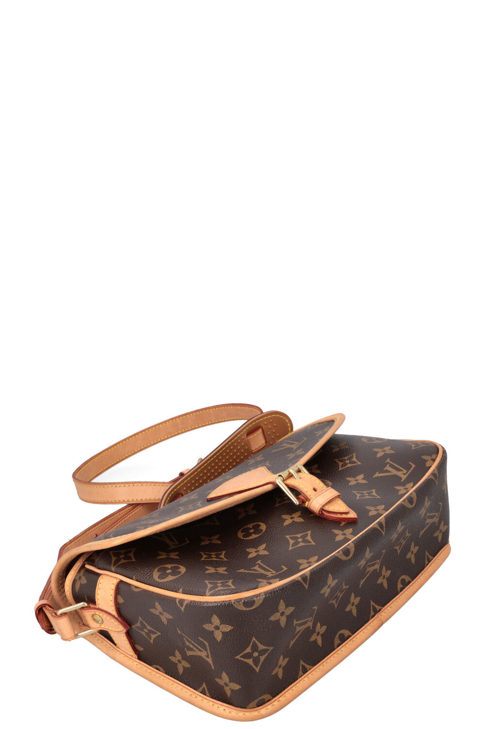 LOUIS VUITTON Sologne Bag MNG Canvas