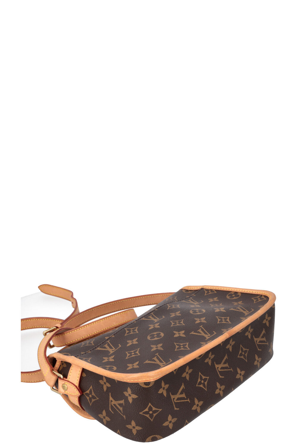 LOUIS VUITTON Sologne Bag MNG Canvas