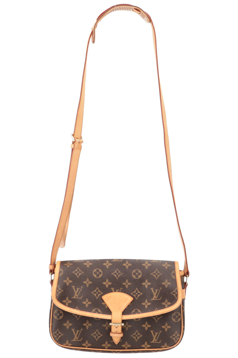 LOUIS VUITTON Sologne Bag MNG Canvas