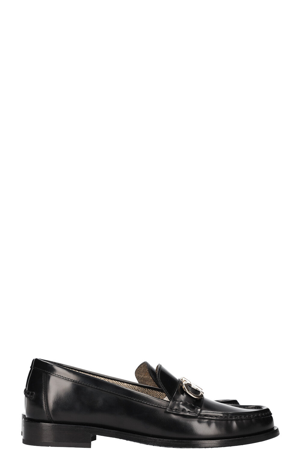 SALVATORE FERRAGAMO Ofelia Flats Patent Black