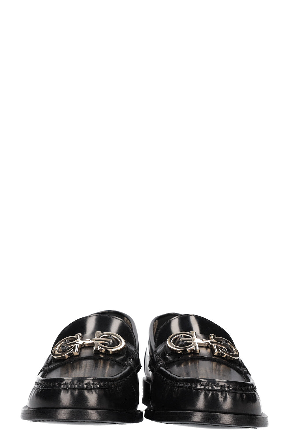 SALVATORE FERRAGAMO Ofelia Flats Patent Black