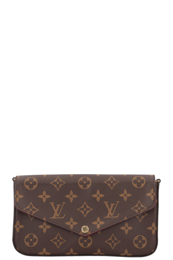 LOUIS VUITTON Felicie Crossbody Pochette MNG Canvas