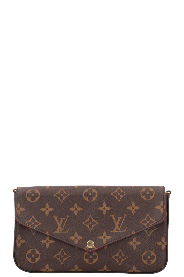 LOUIS VUITTON Felicie Crossbody Pochette MNG Canvas