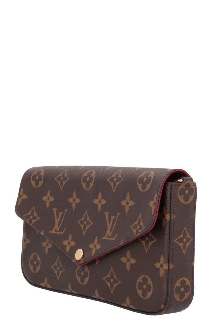 LOUIS VUITTON Felicie Crossbody Pochette MNG Canvas