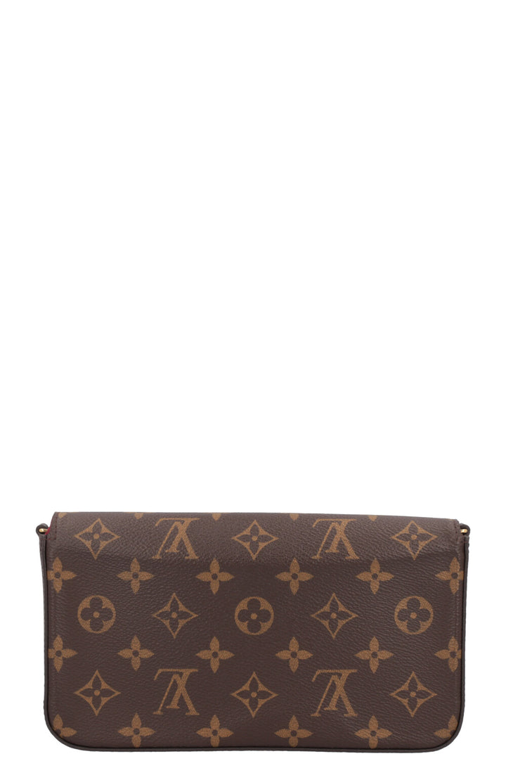 LOUIS VUITTON Felicie Crossbody Pochette MNG Canvas