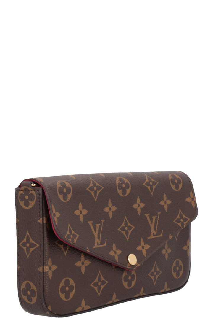 LOUIS VUITTON Felicie Crossbody Pochette MNG Canvas