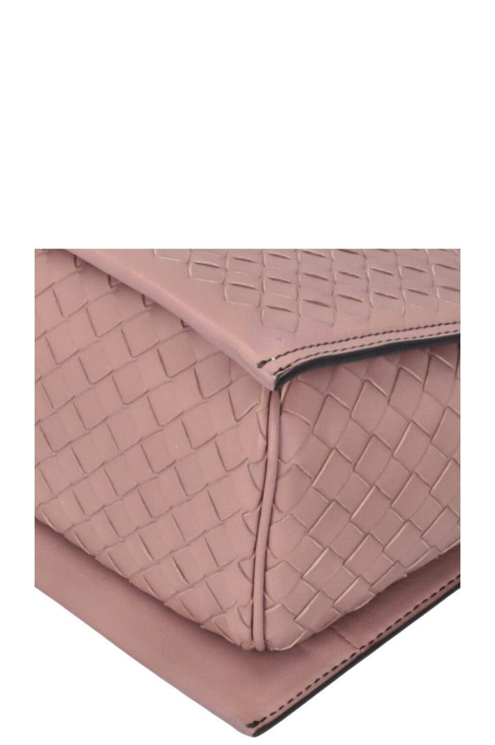 BOTTEGA VENETA Intrecciato Crossbody Bag Poudre