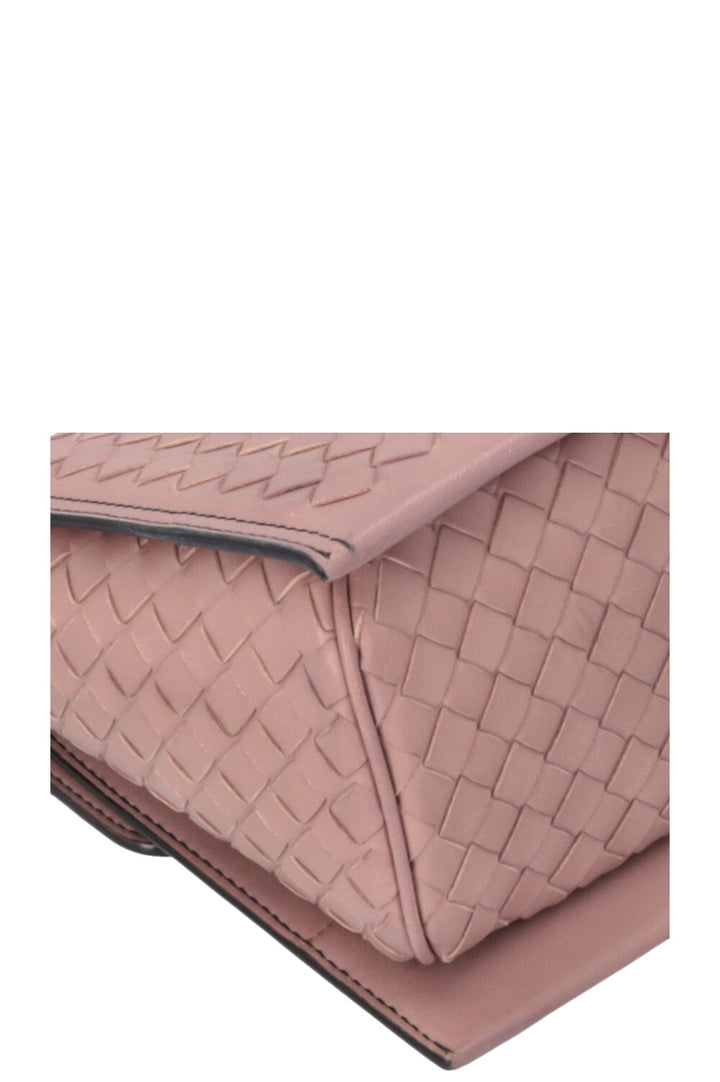 BOTTEGA VENETA Intrecciato Crossbody Bag Poudre