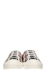 CHRISTIAN DIOR Walk`N`Dior Sneakers Flowers White