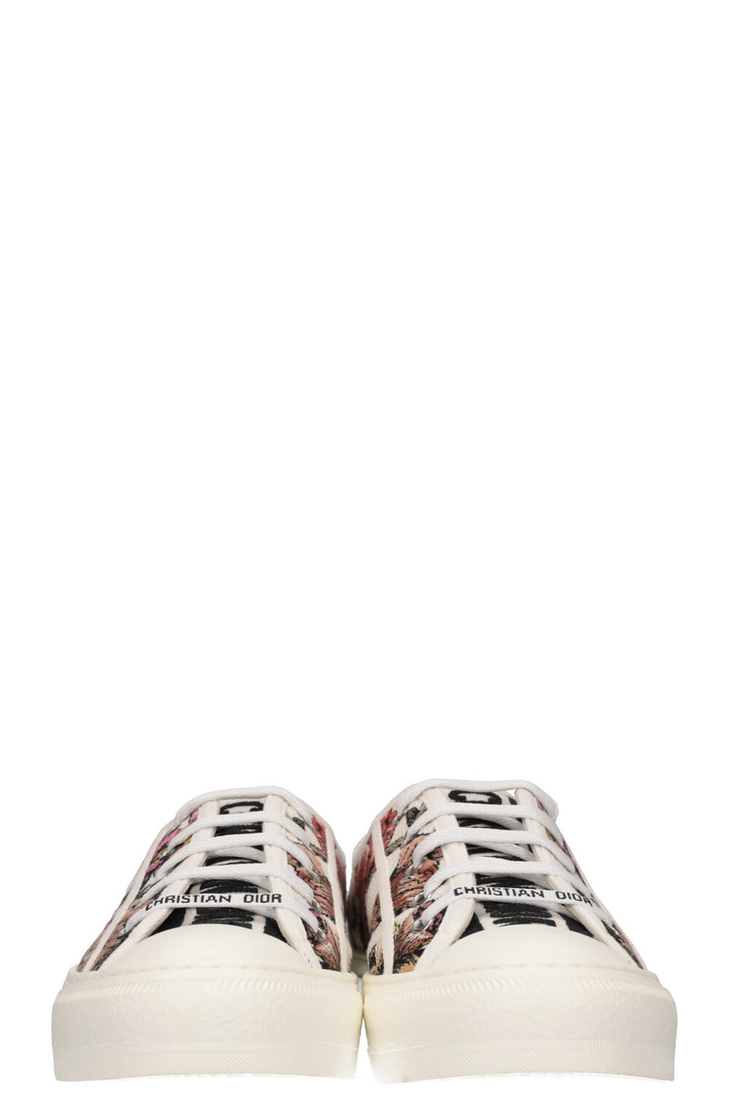CHRISTIAN DIOR Walk`N`Dior Sneakers Flowers White