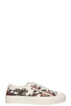 CHRISTIAN DIOR Walk`N`Dior Sneakers Flowers White