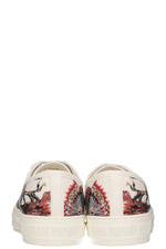 CHRISTIAN DIOR Walk`N`Dior Sneakers Flowers White